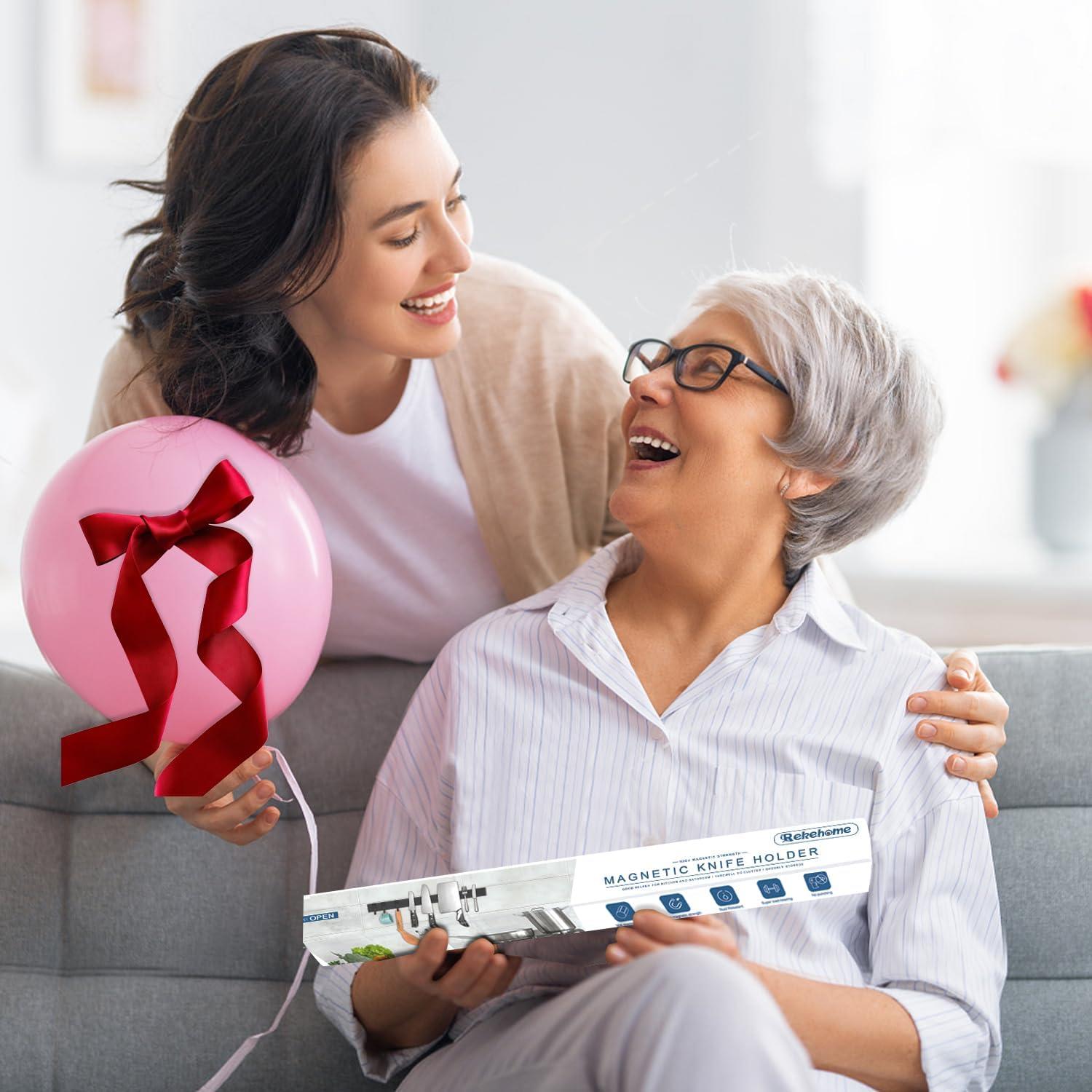 Soporte Magnético para Cuchillos Rekehome 43 cm Acero Inoxidable