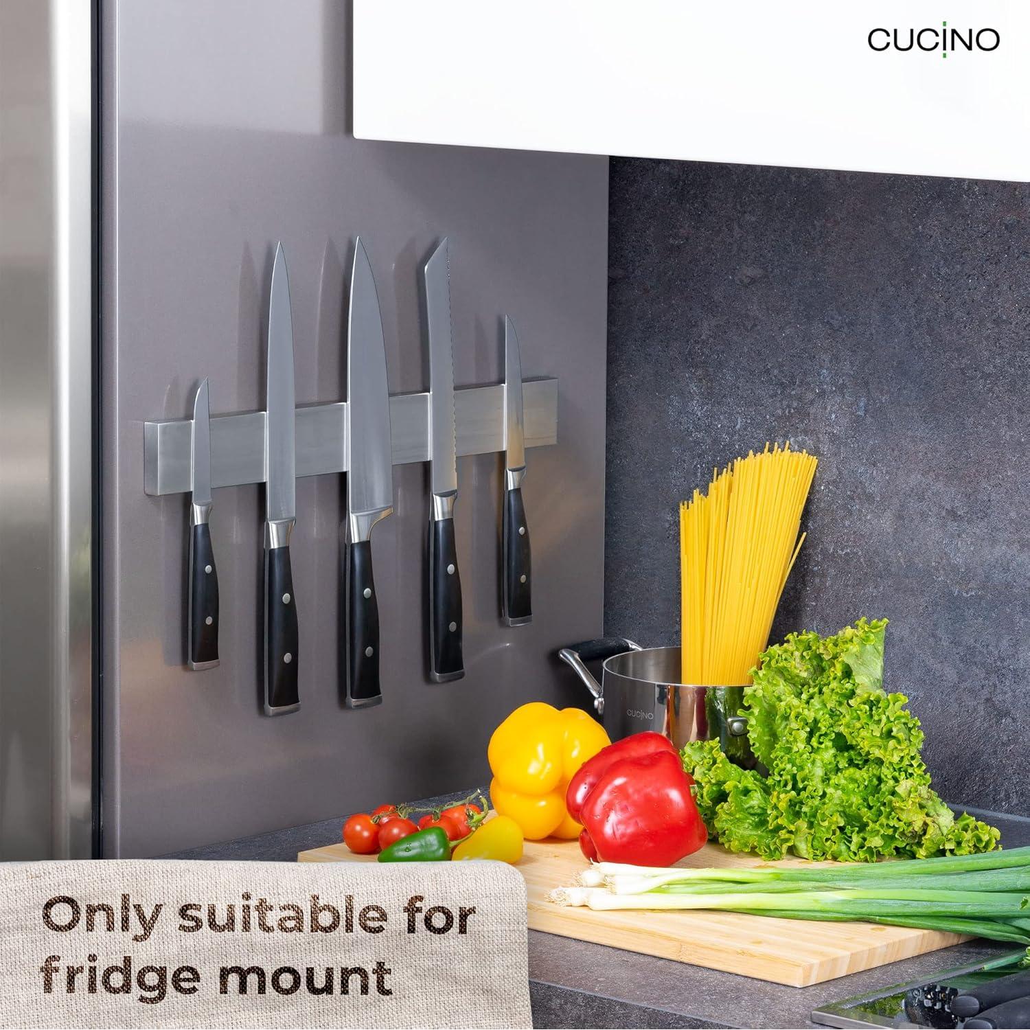 Cinta Magnética para Cuchillos Cucino - Soporte de Acero Inoxidable