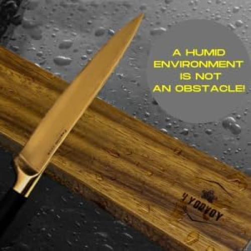 Soporte Magnético para Cuchillos 4 YORVOY 40.6 cm Acacia