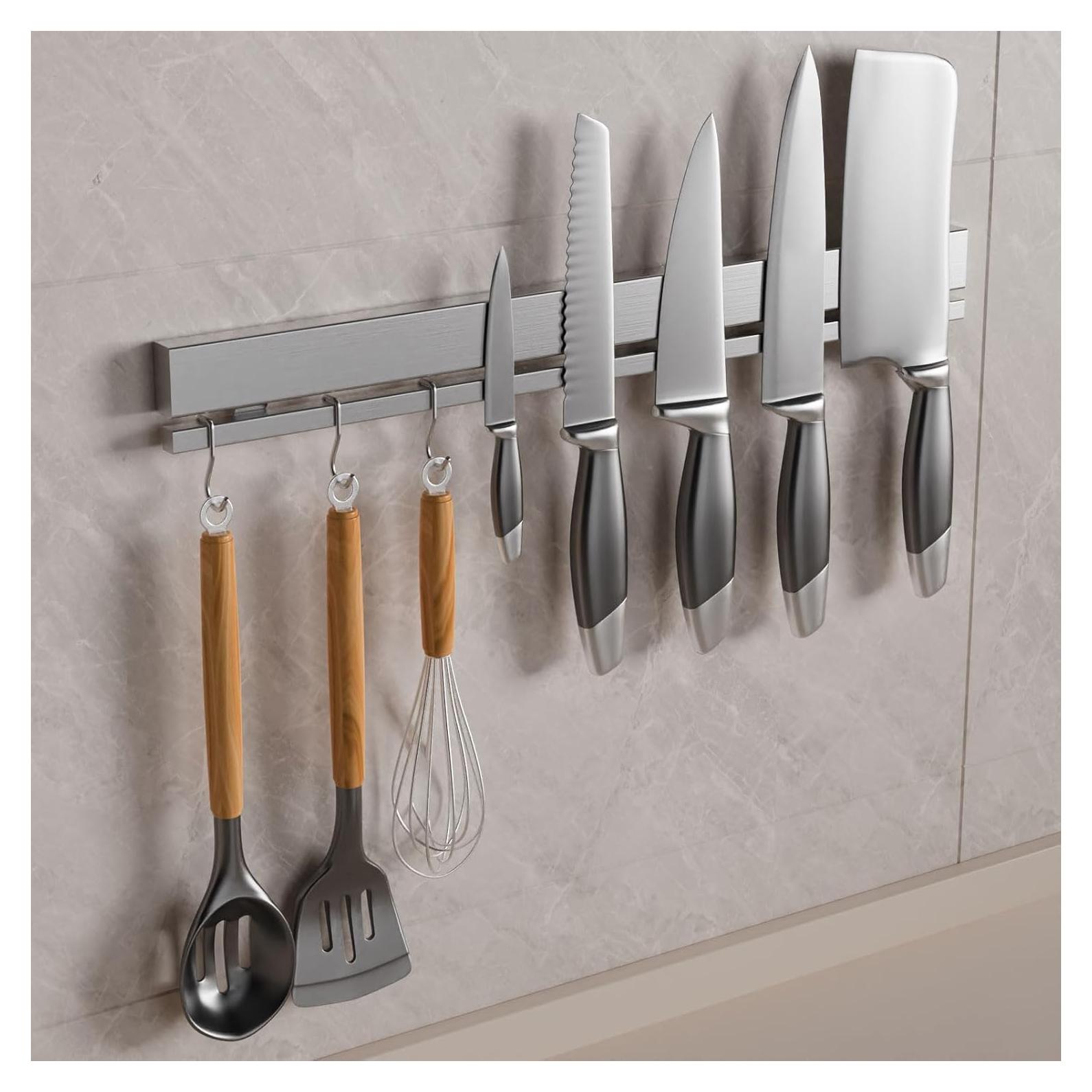 Soporte Magnético para Cuchillos TOUKA 43 cm Acero Inoxidable