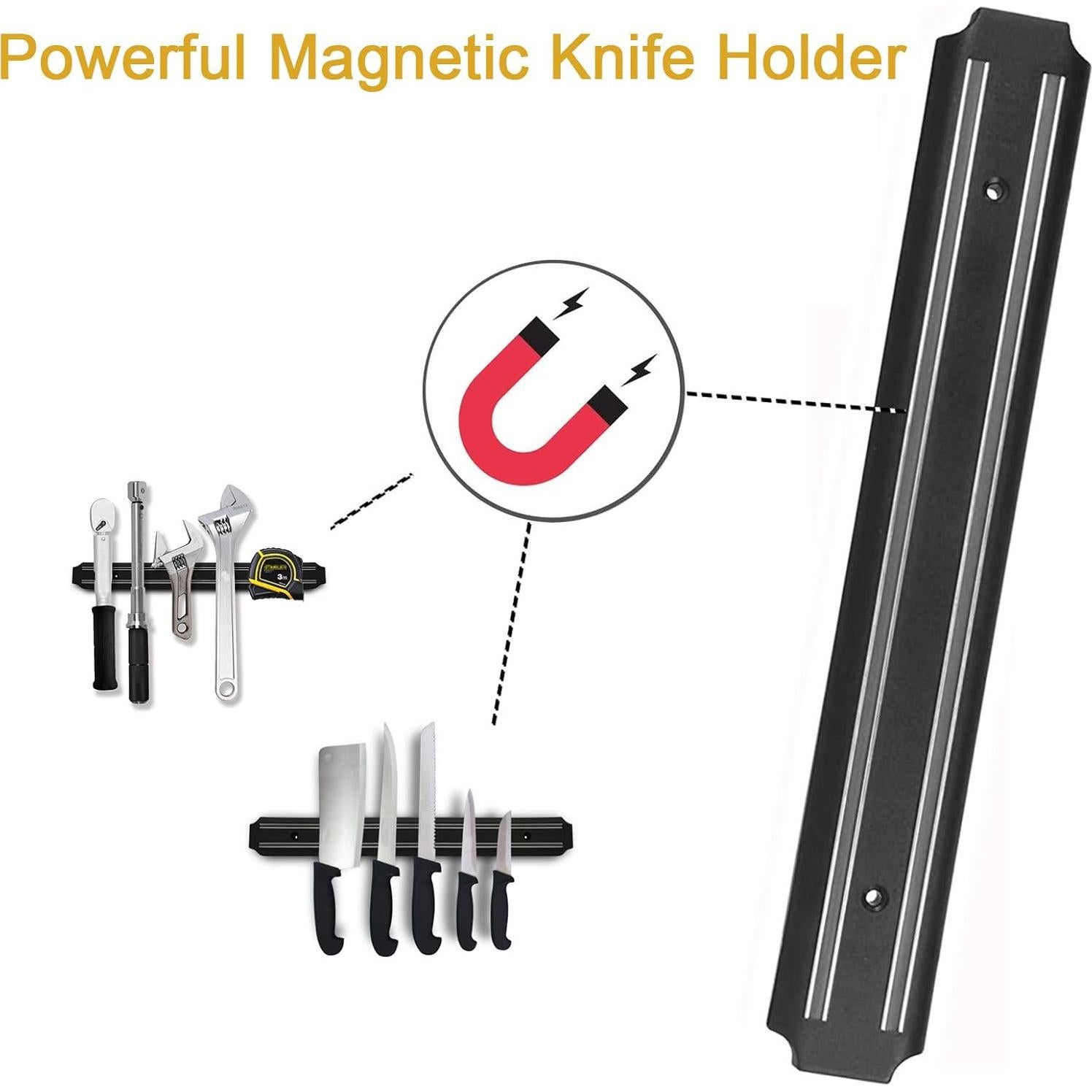 Tira Magnética para Cuchillos PENXUA 38 cm Set de 2