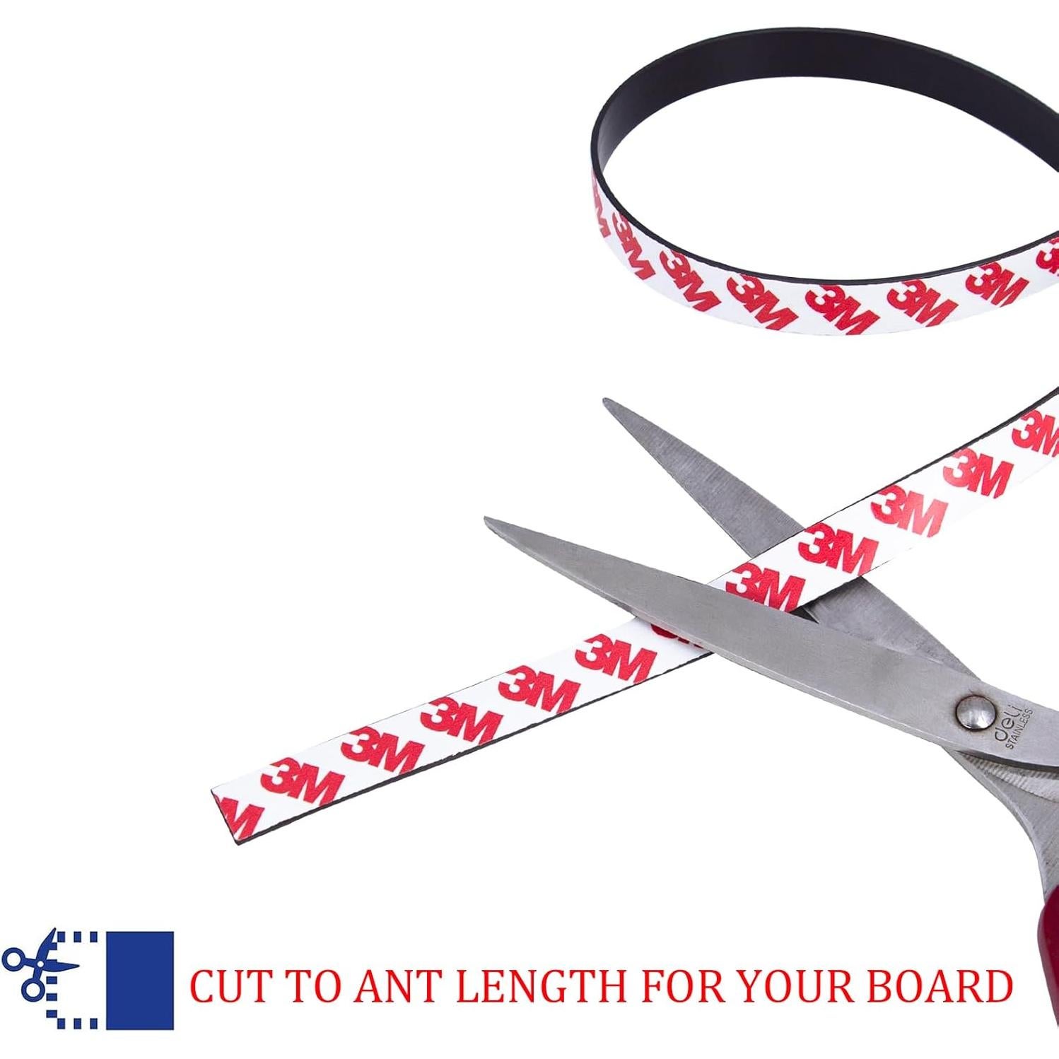 Cinta Magnética Adhesiva 3M Towjug 1.27cm x 3m para Manualidades