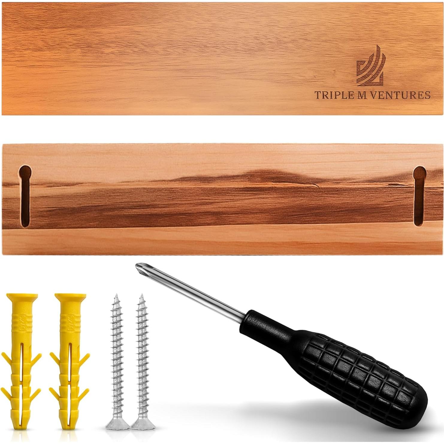 Soporte Magnético para Cuchillos TRIPLE M VENTURES 30x10cm