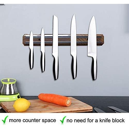 Soporte Magnético para Cuchillos HILLHOME 38 cm Organizador