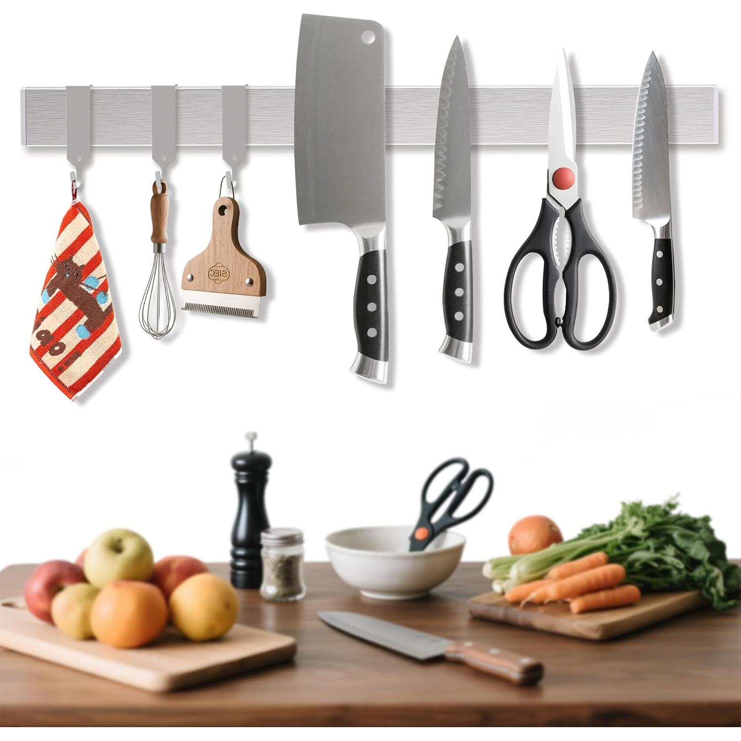 Soporte Magnético para Cuchillos QST EXPRESS 51.9 cm Acero Inoxidable