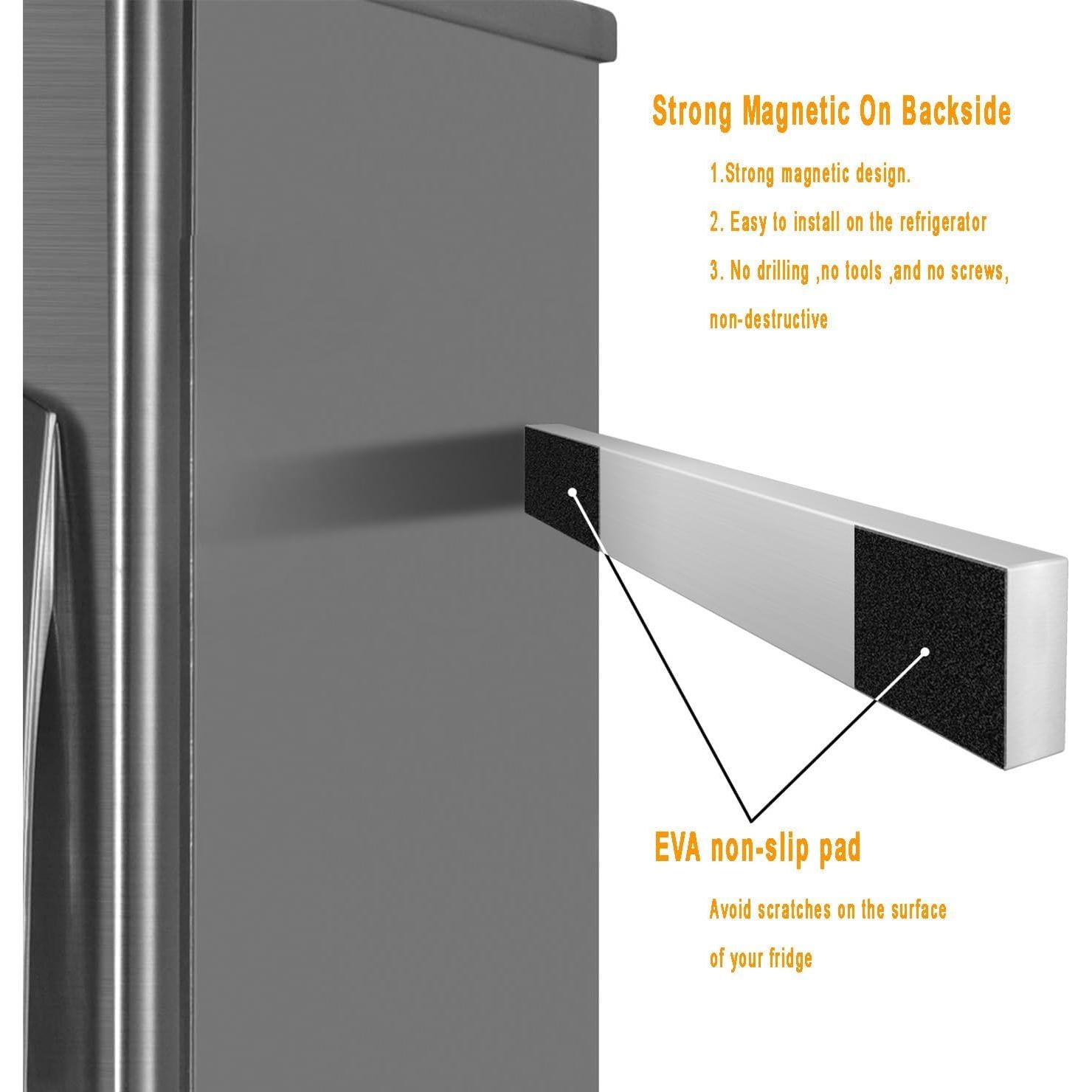 Soporte Magnético de Acero Inoxidable para Cuchillos 40cm