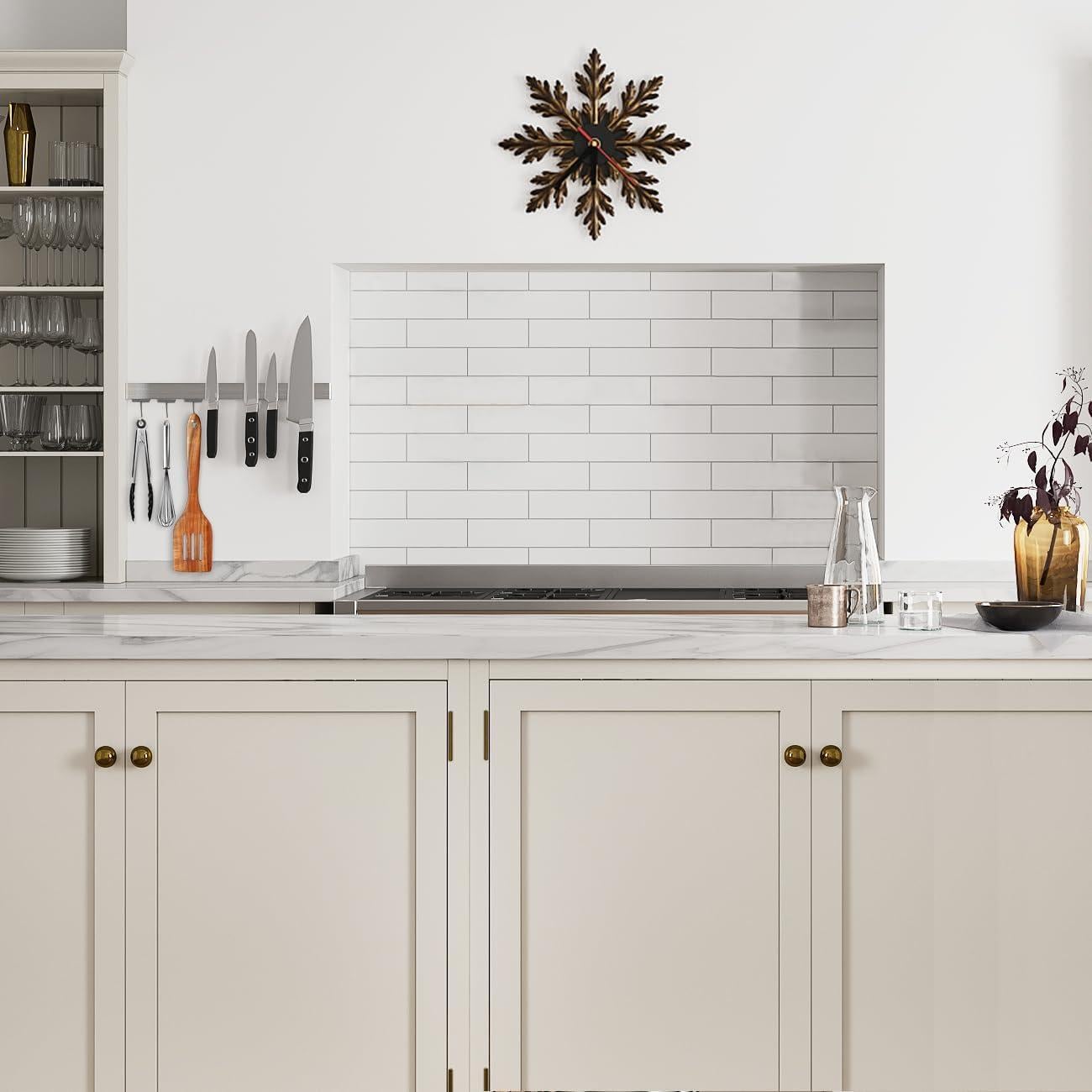 Soporte Magnético para Cuchillos YIIYIIN 35.56 cm Acero Inoxidable