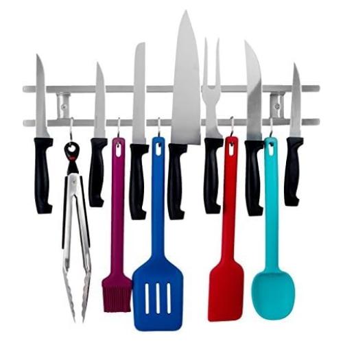 Soporte Magnético para Cuchillos Wellington Wares 45cm 7 Ganchos