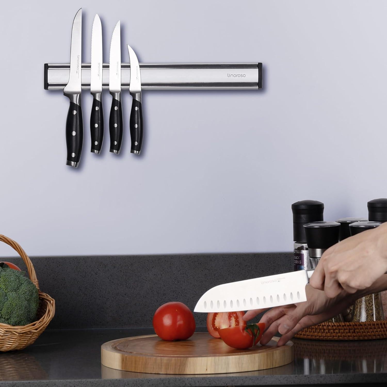 Soporte Magnético para Cuchillos Linoroso 43.9 cm Aluminio