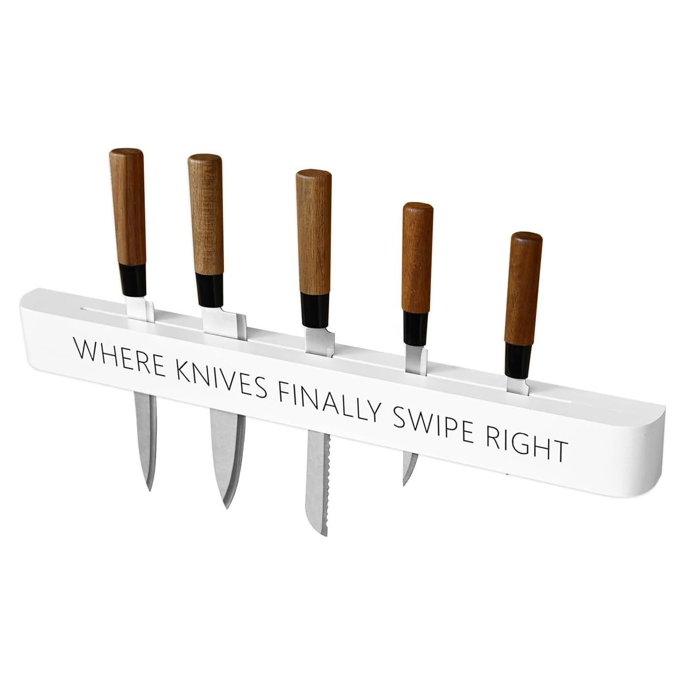 Soporte Magnético para Cuchillos CHONIC 61 cm Blanco