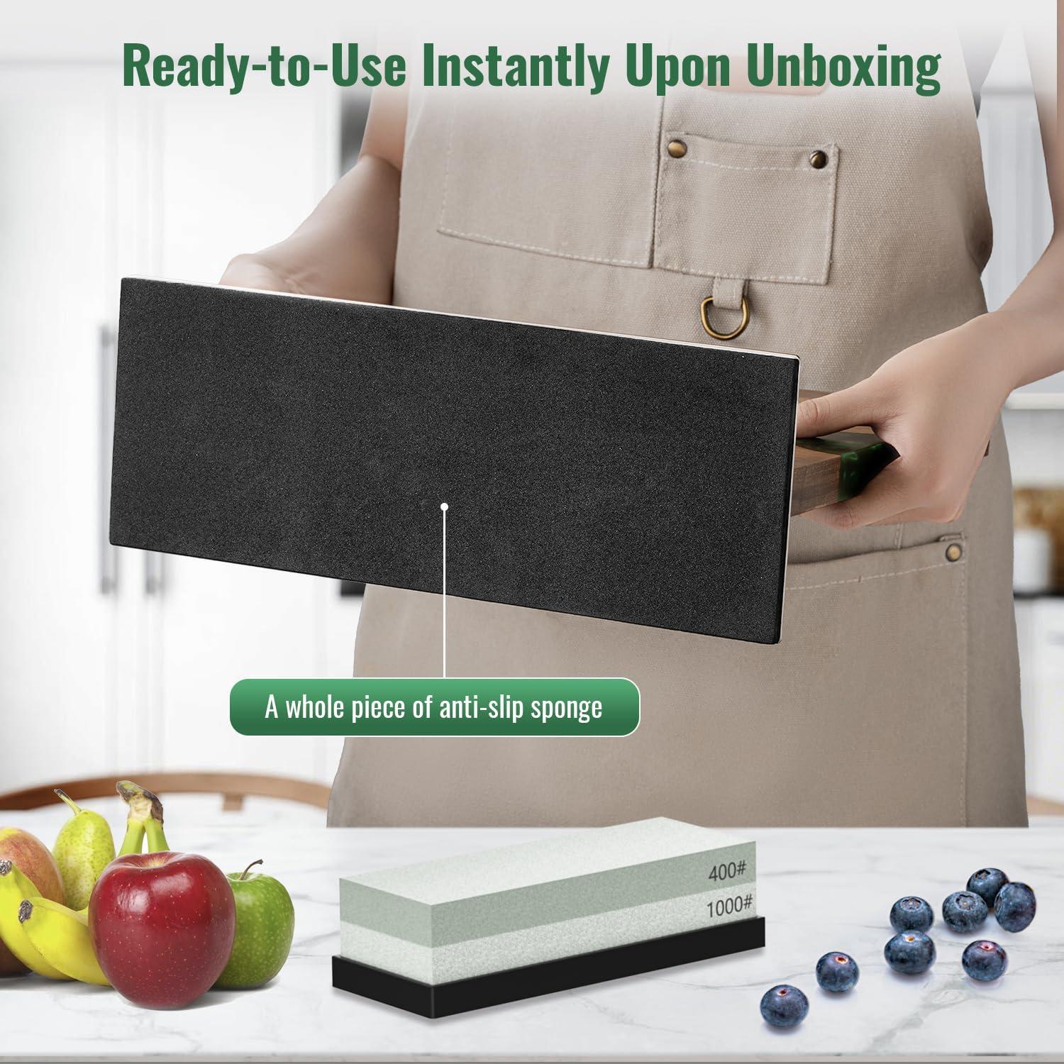 Bloque Magnético para Cuchillos Emojoy de Acacia 33cm