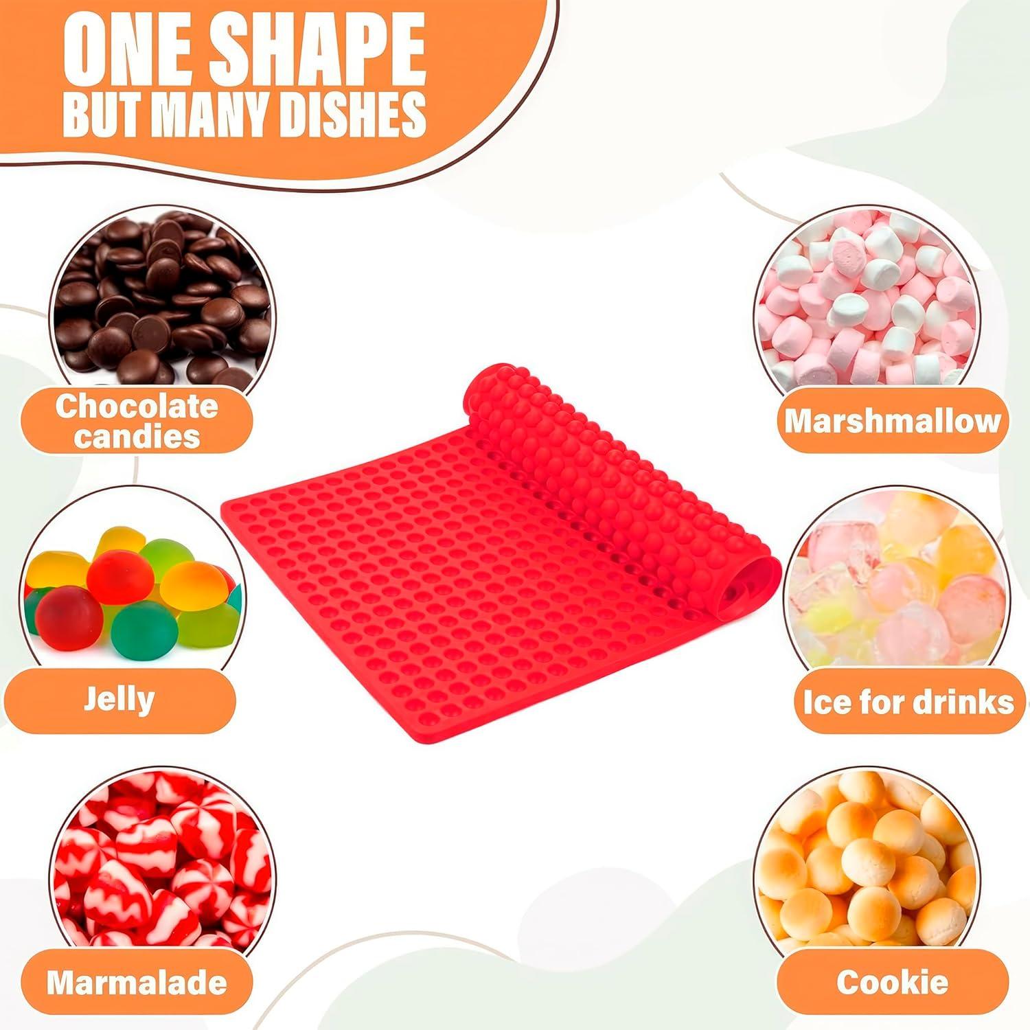 Molde de Silicona DIMROM 16" Redondo para Golosinas