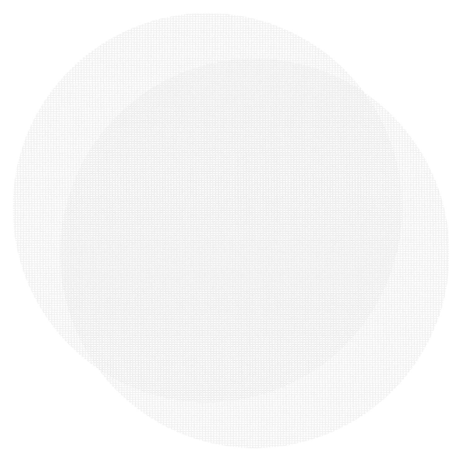 Forros de Vapor de Silicona ONLYKXY 34cm Redondos 2pcs