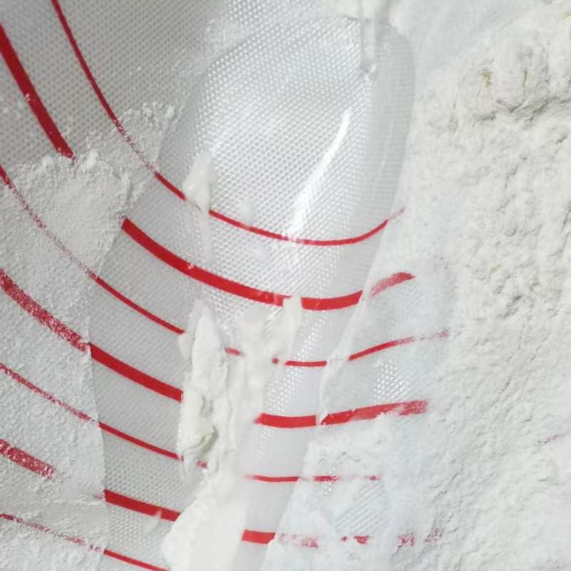 Alfombrilla de Silicona Yansumi Antideslizante 103g 40x30cm Roja