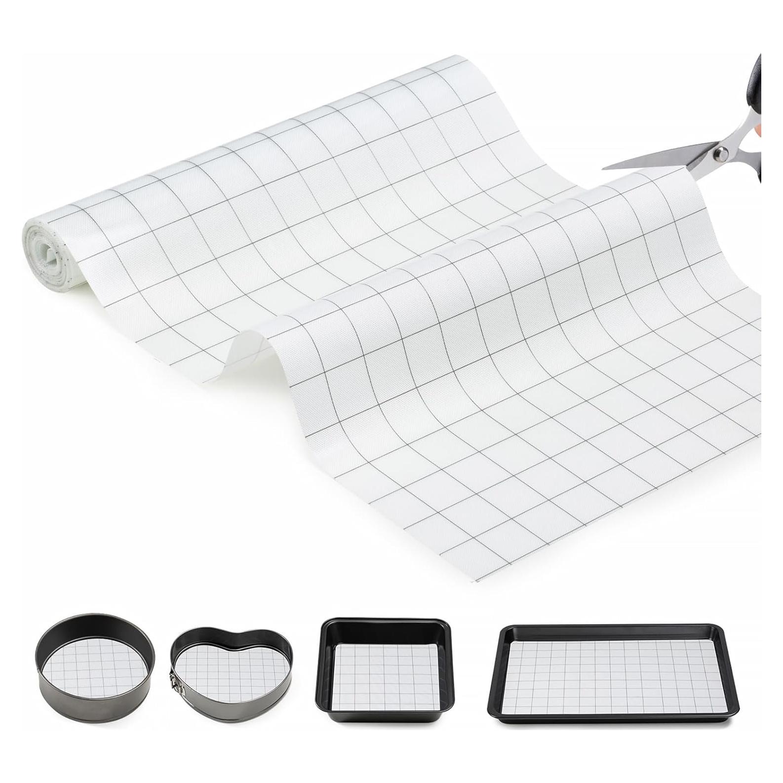 Rollo de Tapete de Silicona Angadona 30.48x152.4cm Antiadherente