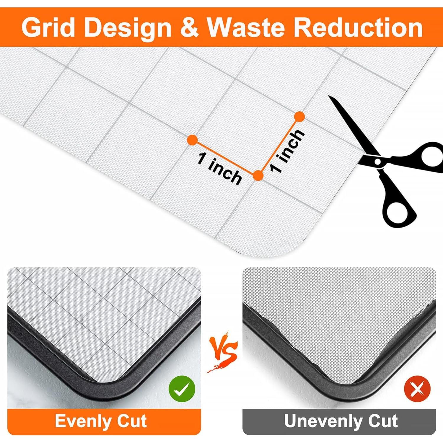 Rollo de Tapete de Silicona Angadona 30.48x152.4cm Antiadherente