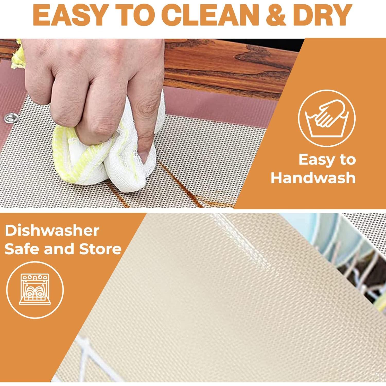 Alfombrilla de Silicona Antiadherente Lilymeche 40x30 cm 2pc