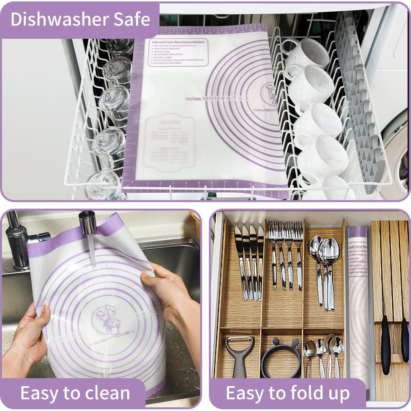 Alfombrilla de Silicona Antiadherente Mimekitchen 66x41cm