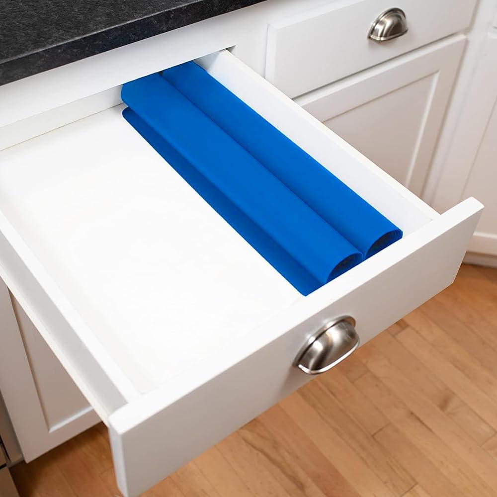 Alfombrillas de Silicona Antiadherentes Lonxfei 2-Pack 50x40 cm