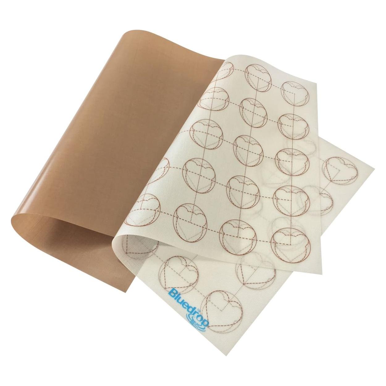 Hojas para Hornear Bluedrop Silicona y PTFE 2 Pcs 28x39cm