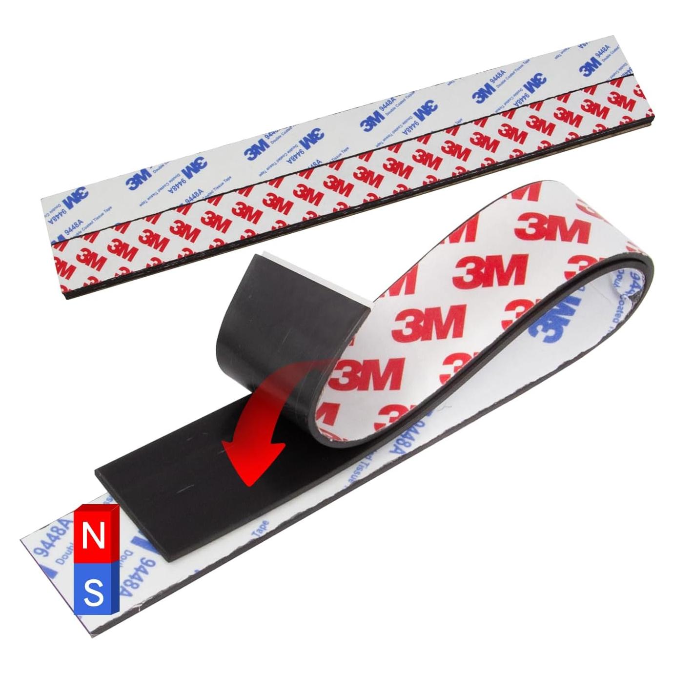 Cinta Magnética A+B NIUBIKLUS 10 Paquetes 30.48cm x 2.54cm