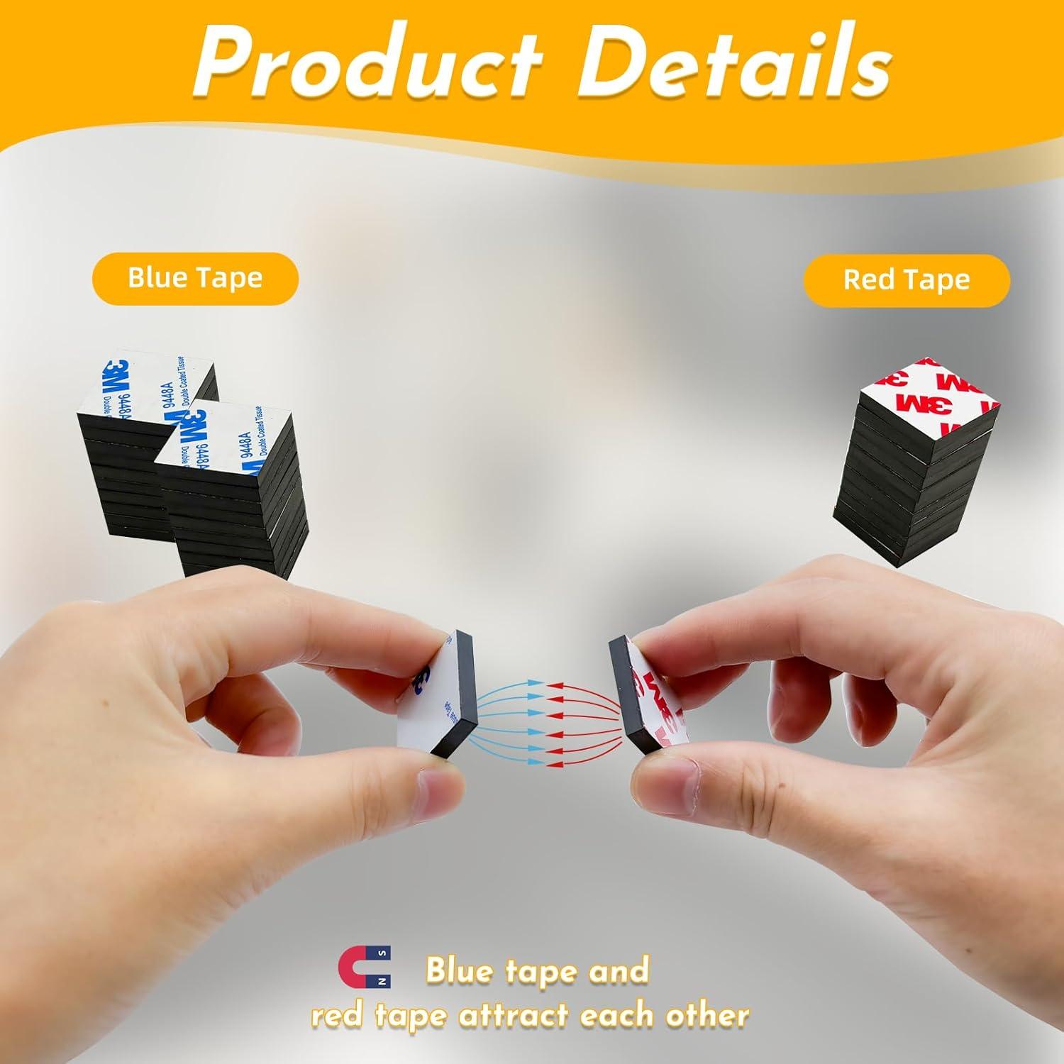 Cinta Magnética A+B NIUBIKLUS 10 Paquetes 30.48cm x 2.54cm