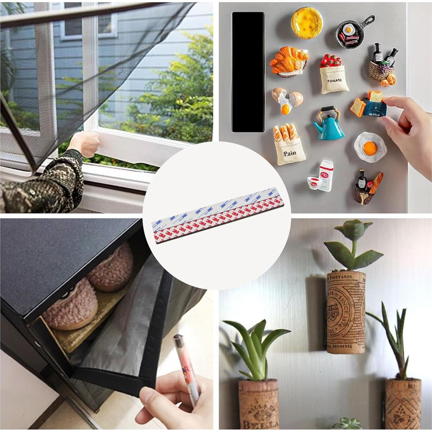 Cinta Magnética A+B NIUBIKLUS 10 Paquetes 30.48cm x 2.54cm