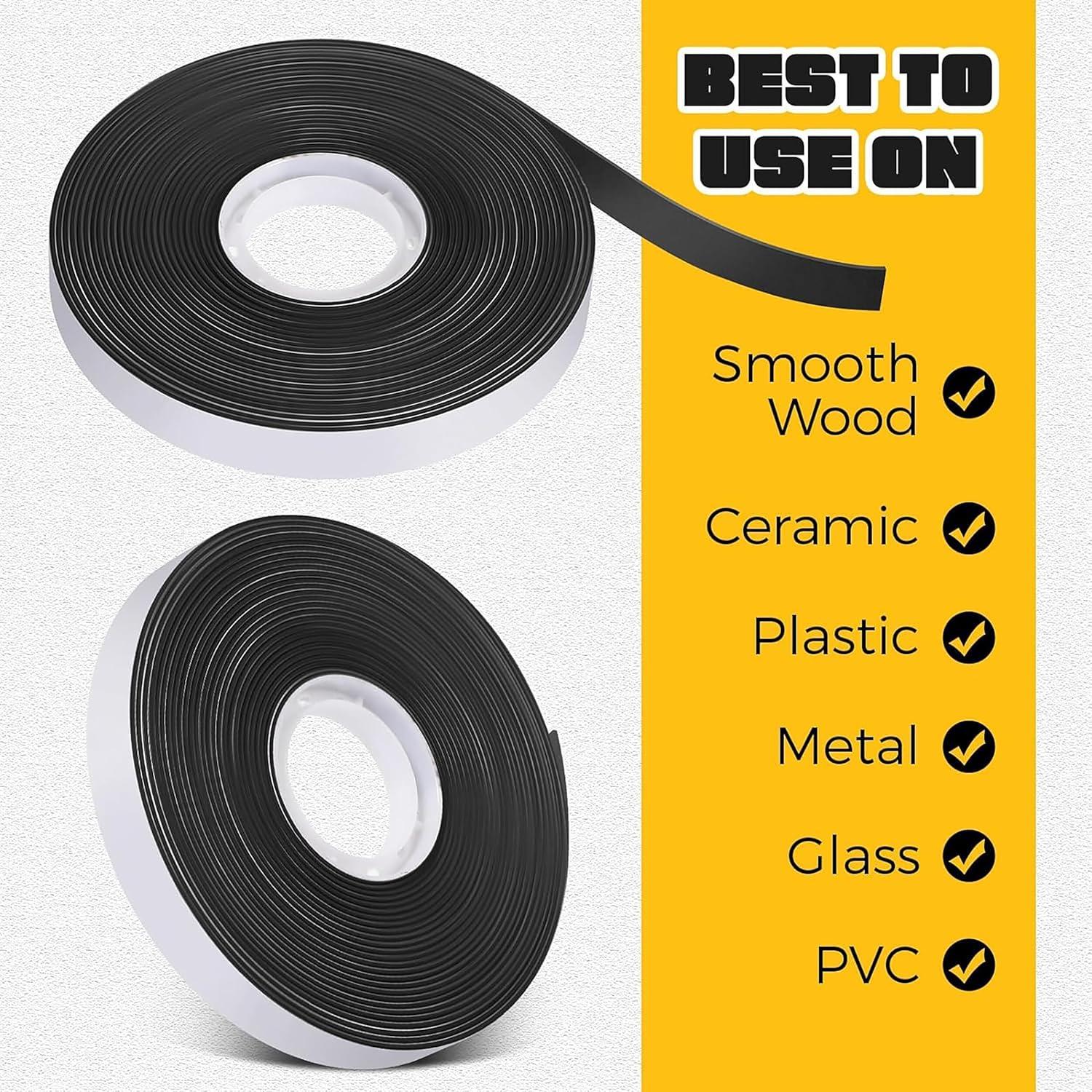 Cinta Magnética Autoadhesiva SALEX 6.35 mm x 12.19 m