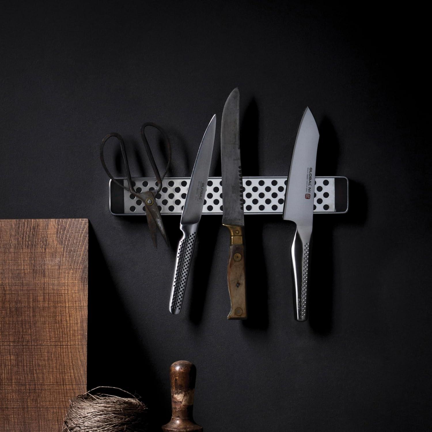 Soporte Magnético de Pared Global 81 cm Acero Inoxidable