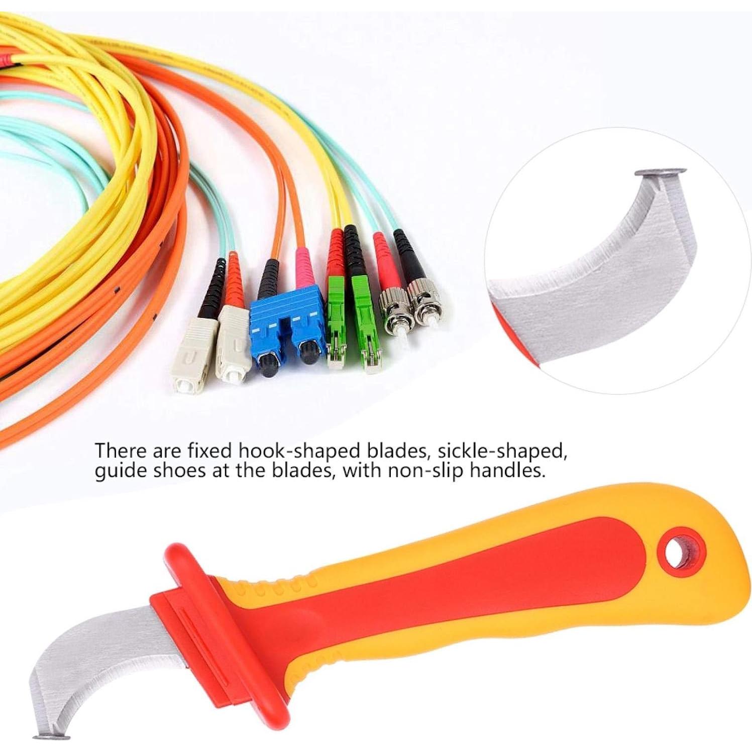 Cuchillo de Electricista Aislado Walfront 210mm IEC60900