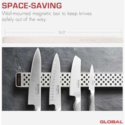 Soporte Magnético de Pared Global G-42/51, Acero Inoxidable 50.8 cm