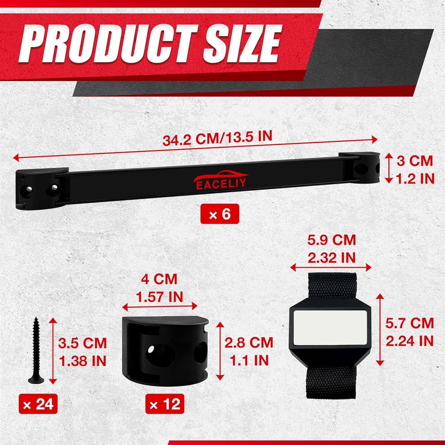 Organizador Magnético EACELIY 6 Piezas 33 cm para Herramientas