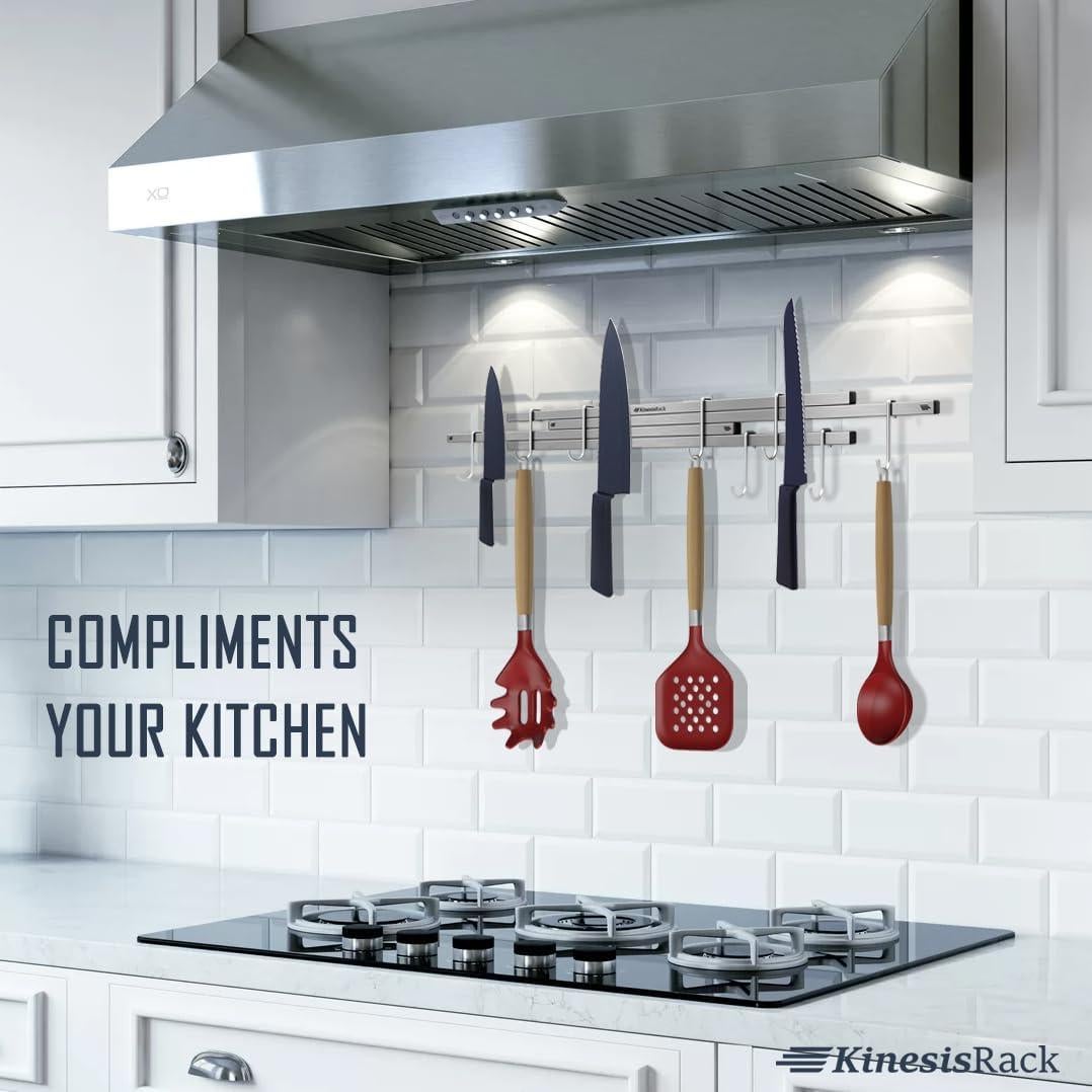 Soporte Magnético para Cuchillos KINESISRACK 40.64-76.2 cm