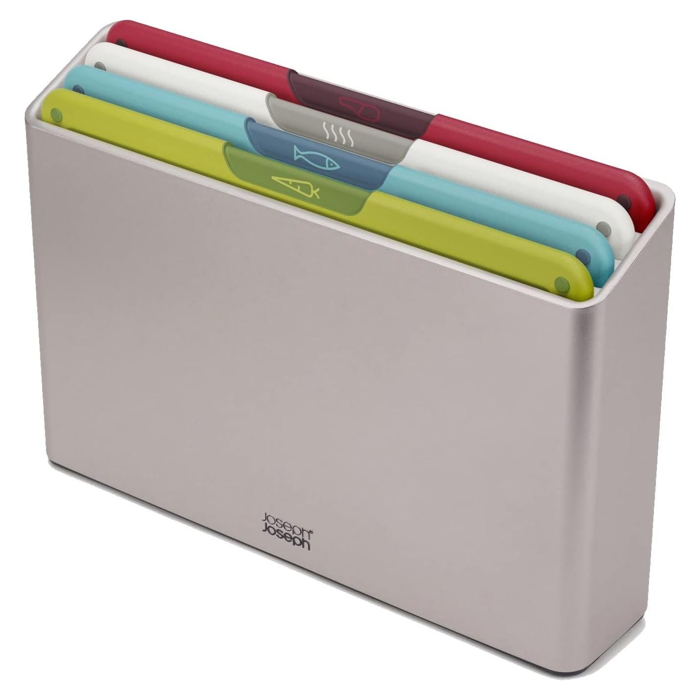 Set de 4 Tablas de Cortar Antideslizantes Joseph Joseph