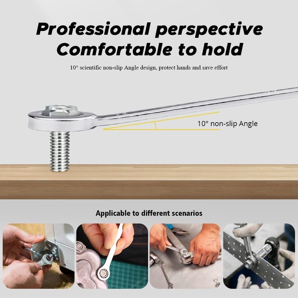 Juego de 20 Llaves Combinadas Eyech 4-11mm y 5-11mm