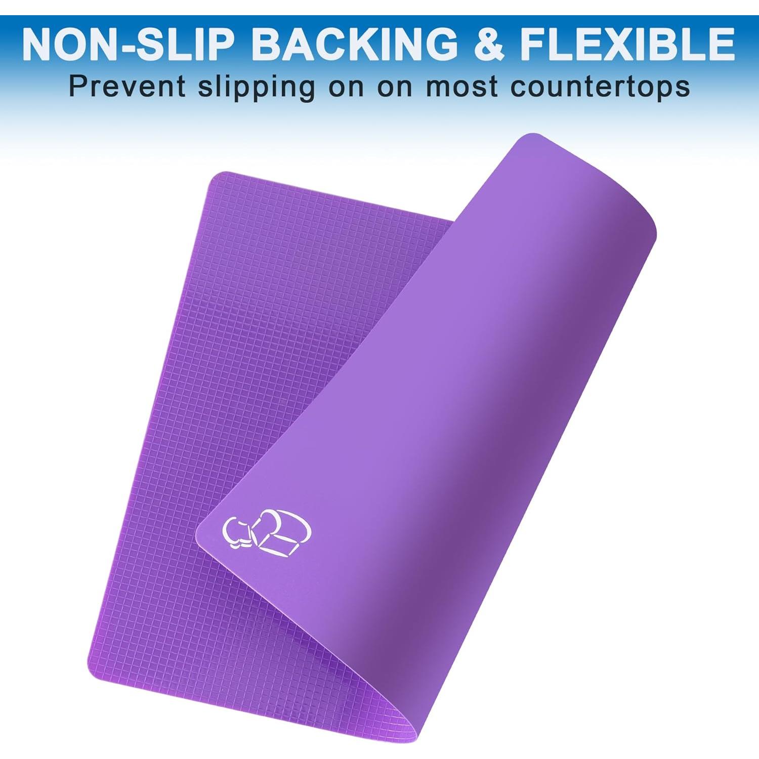 5 Tablas de Cortar Flexibles CADONO Antideslizantes 38x30cm