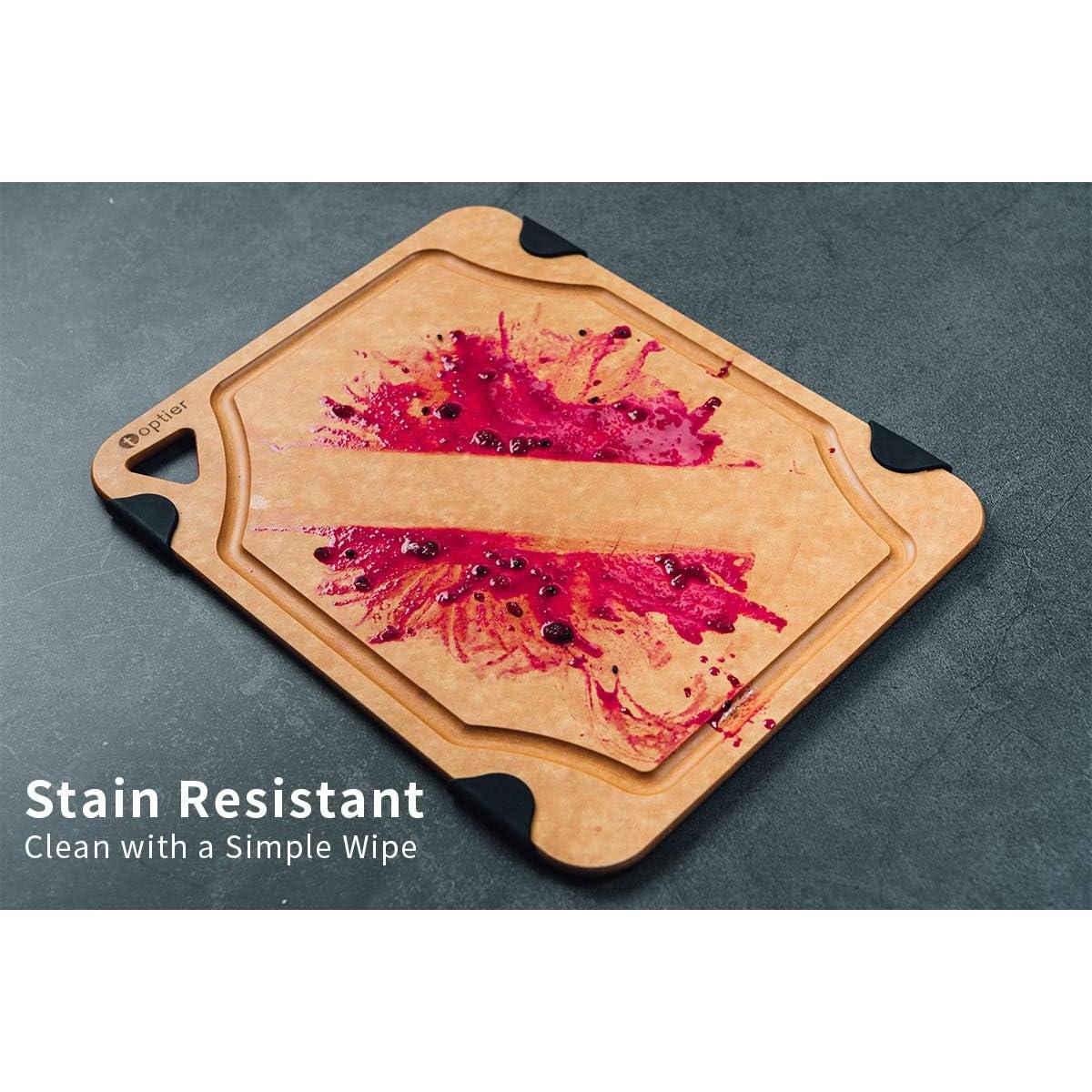 Tabla de Cortar Toptier de Fibra de Madera 29.9x23.6cm Ecológica