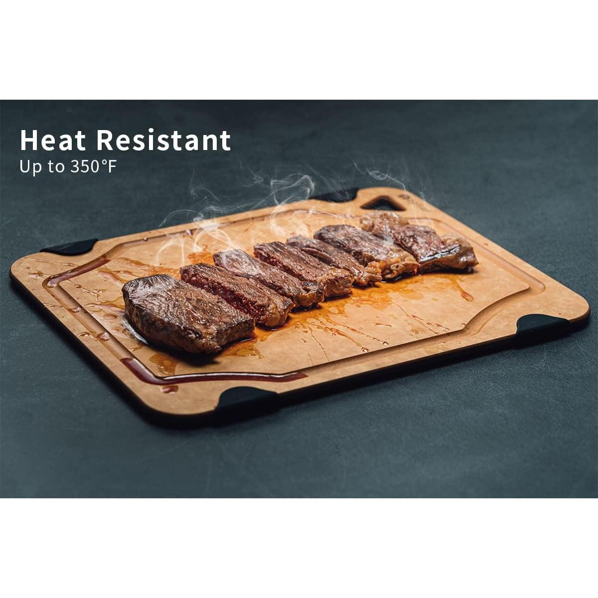 Tabla de Cortar Toptier de Fibra de Madera 29.9x23.6cm Ecológica