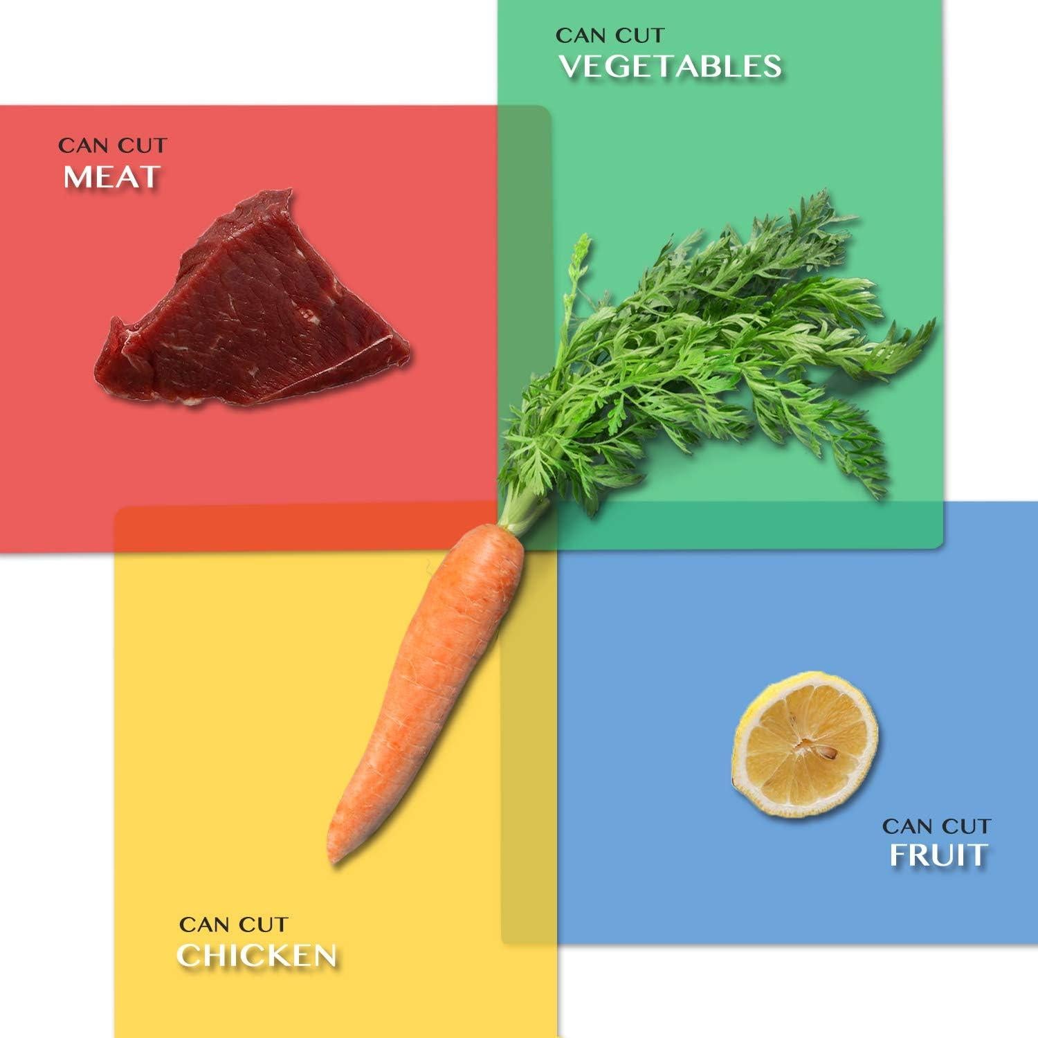 Juego de 7 Tablas de Cortar Fotouzy 38x30 cm Sin BPA