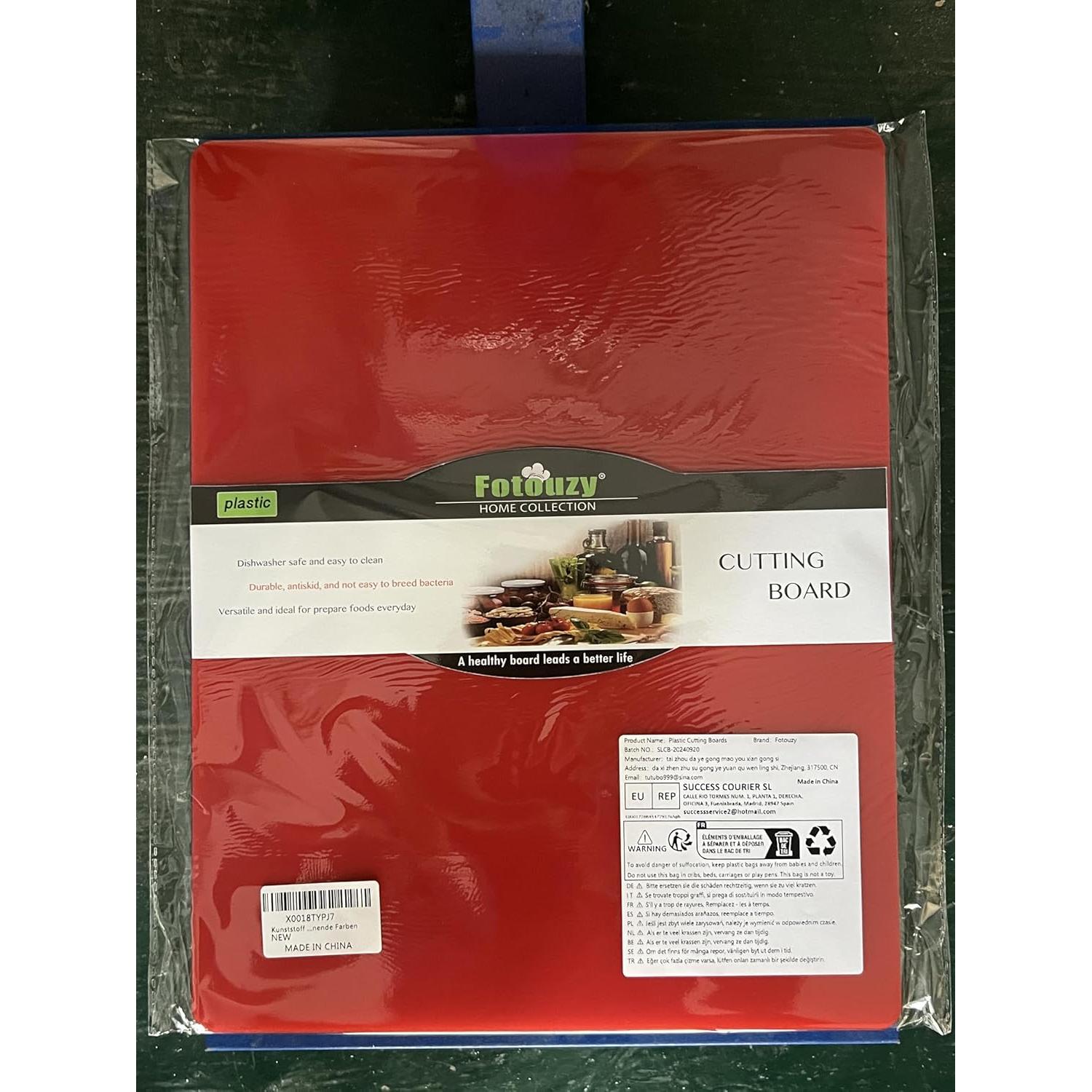 Juego de 7 Tablas de Cortar Fotouzy 38x30 cm Sin BPA