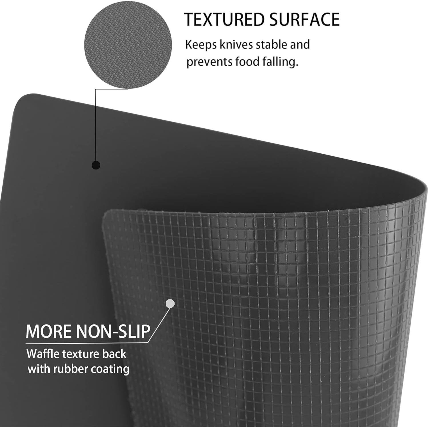 Conjunto de 5 tablas de cortar ZVP color gradiente 38.1x30.5 cm