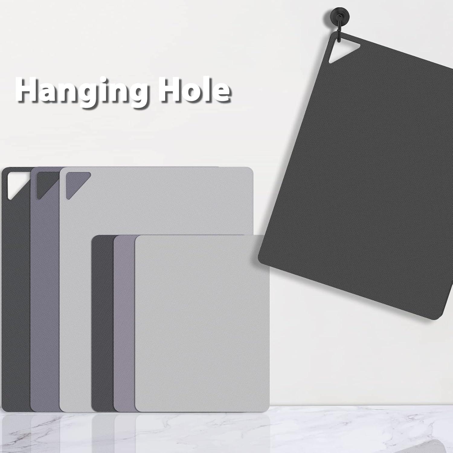 Set de 6 Tablas de Cortar Flexibles WK Antideslizantes 1.2mm