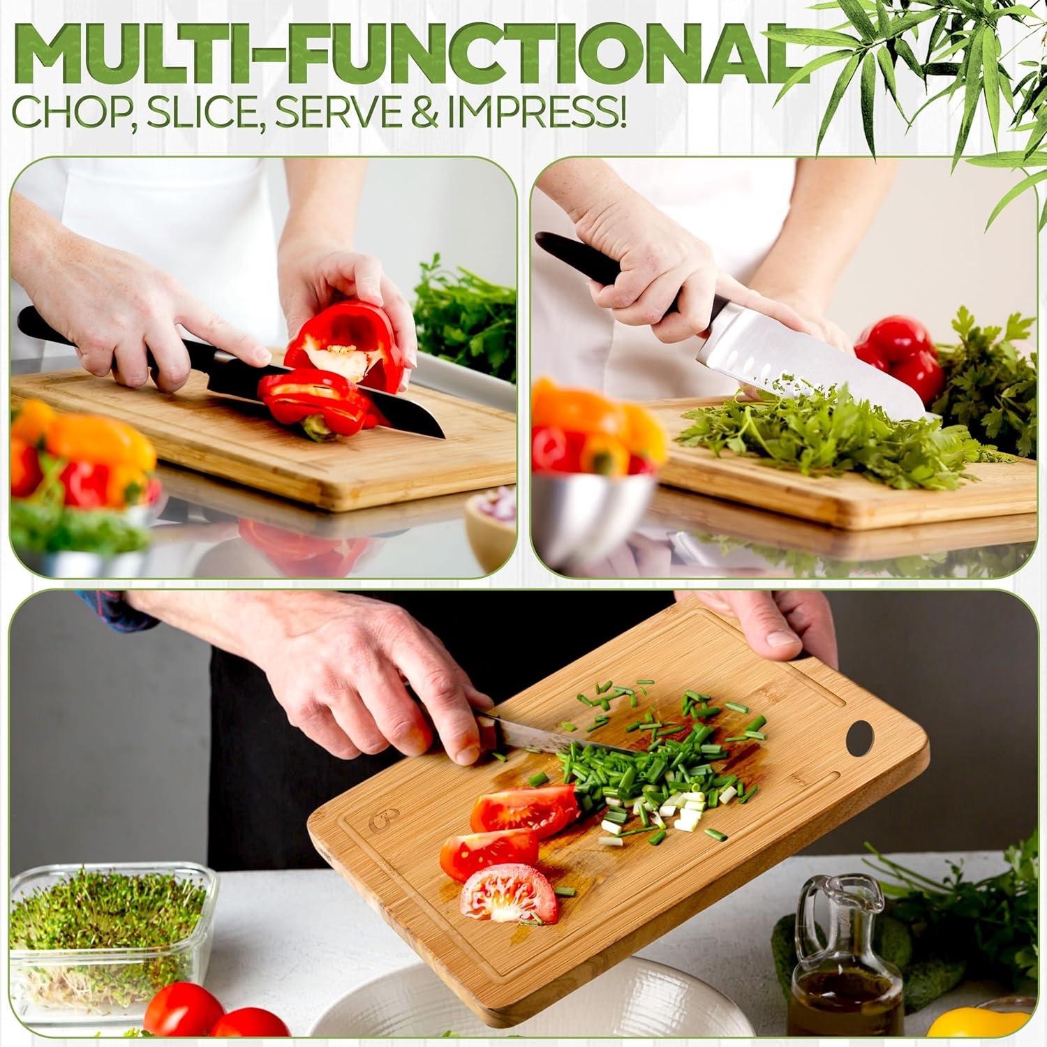 Juego de Tablas de Cortar de Bambú CZ Murphy - 3 Piezas