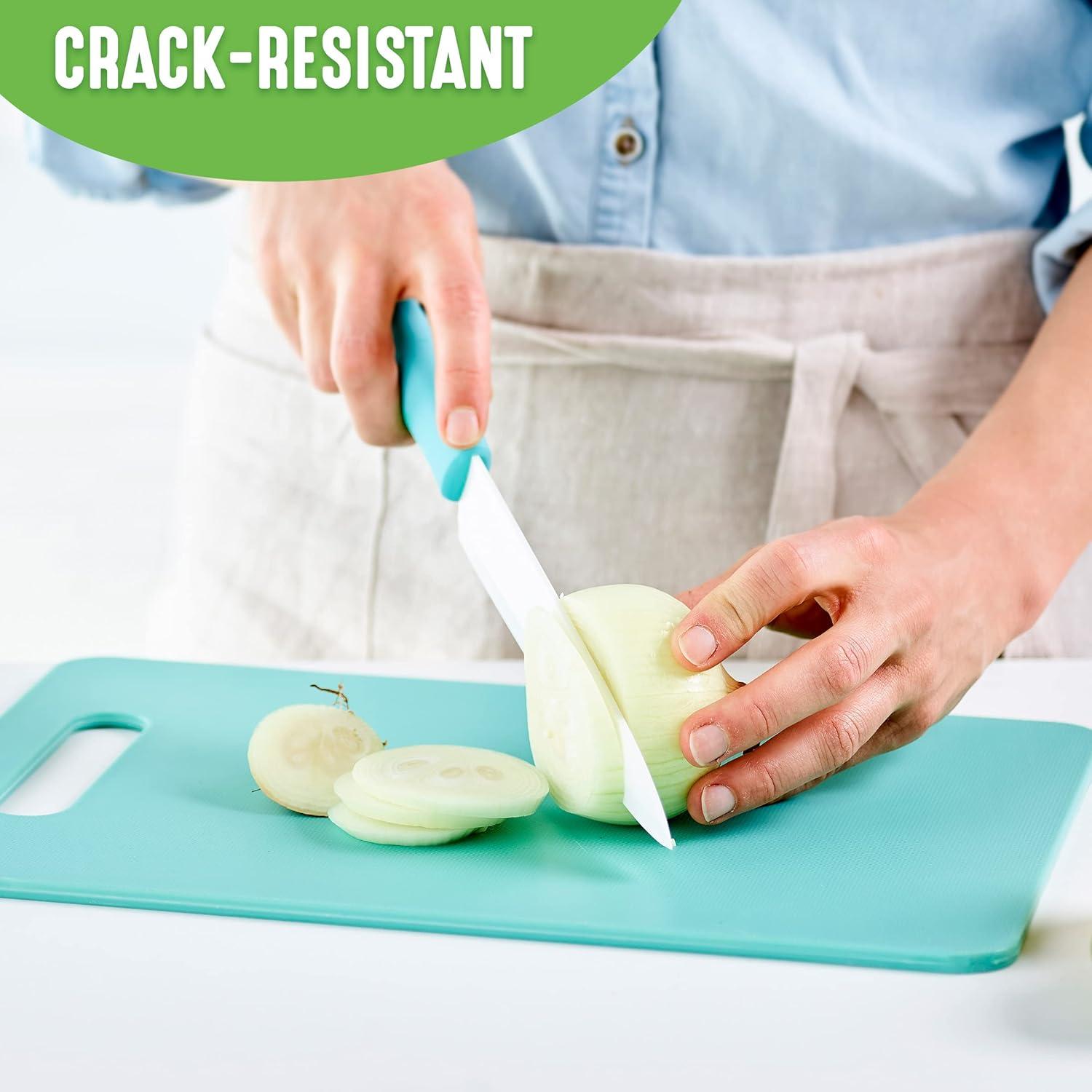 Juego de Tablas de Cortar GreenLife 2 Piezas Turquesa 20x30 cm