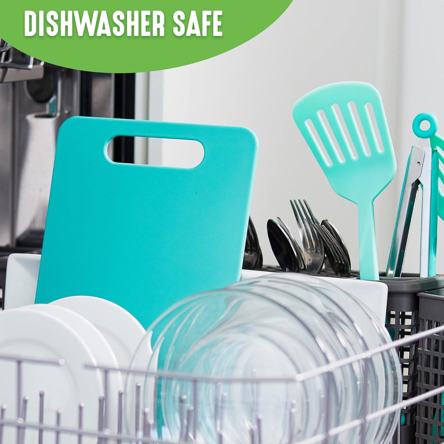 Juego de Tablas de Cortar GreenLife 2 Piezas Turquesa 20x30 cm