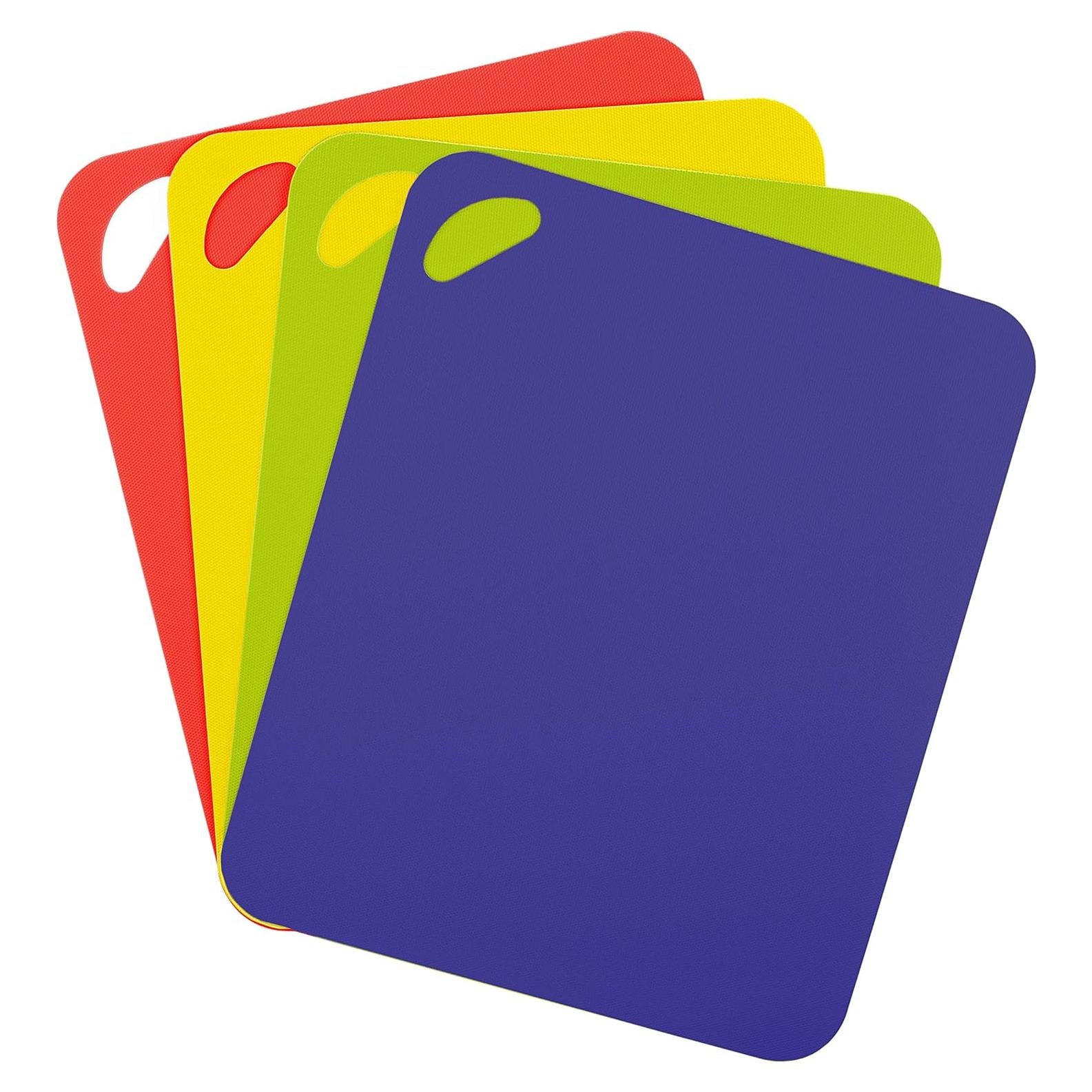 Conjunto 4 Tablas de Cortar Dexas Grippmat Antideslizantes