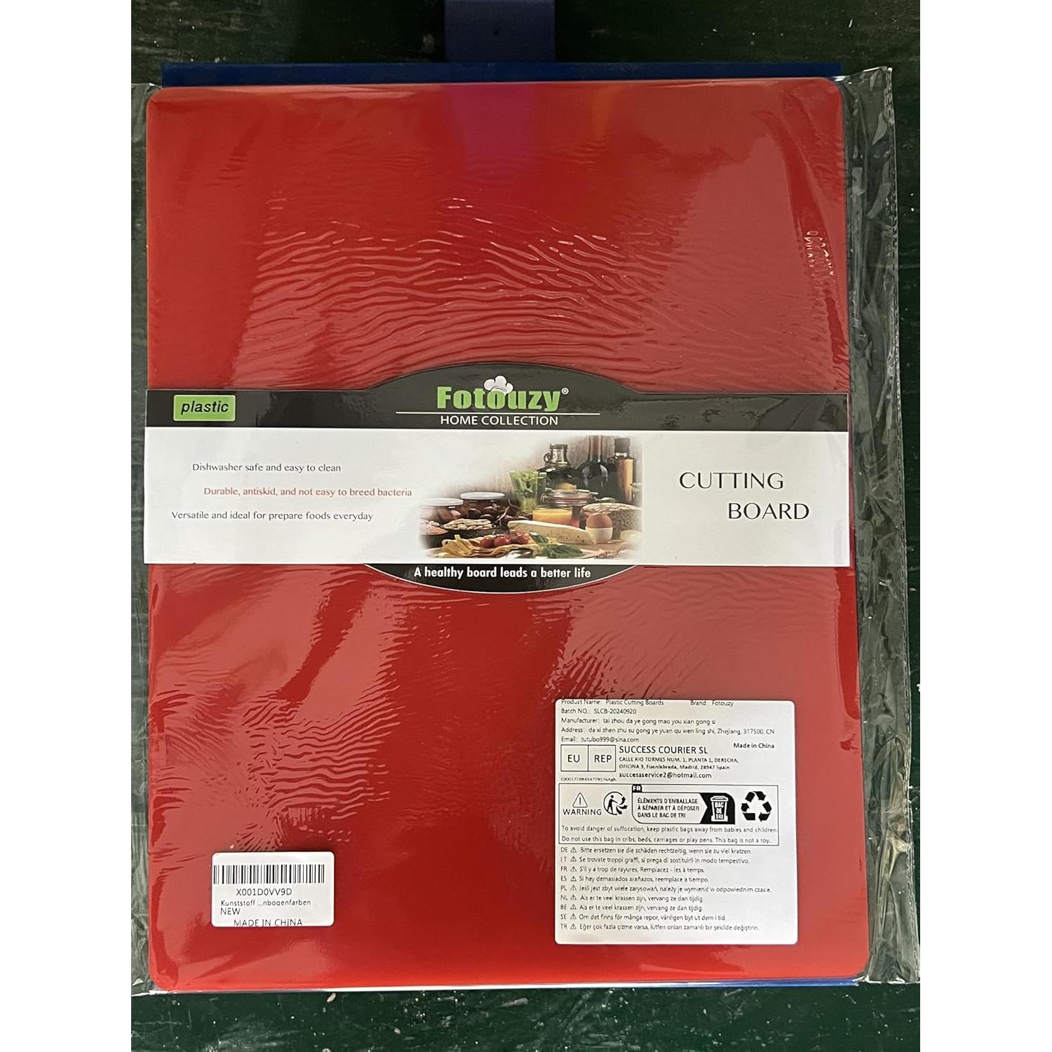 Tablas de Cortar Flexibles Fotouzy 4 Piezas Antideslizantes