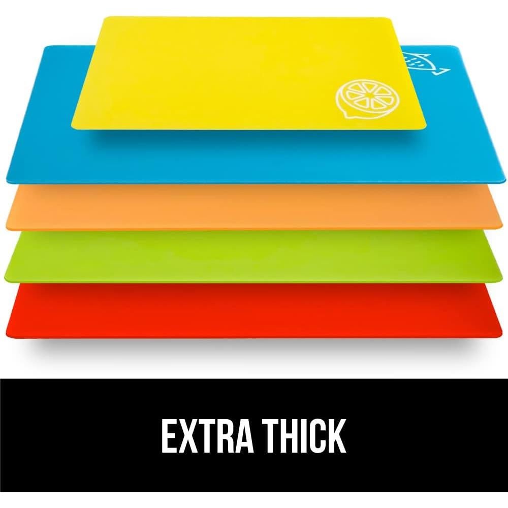 Juego de 5 Tablas de Cortar Flexibles Gorilla Grip Multicolor