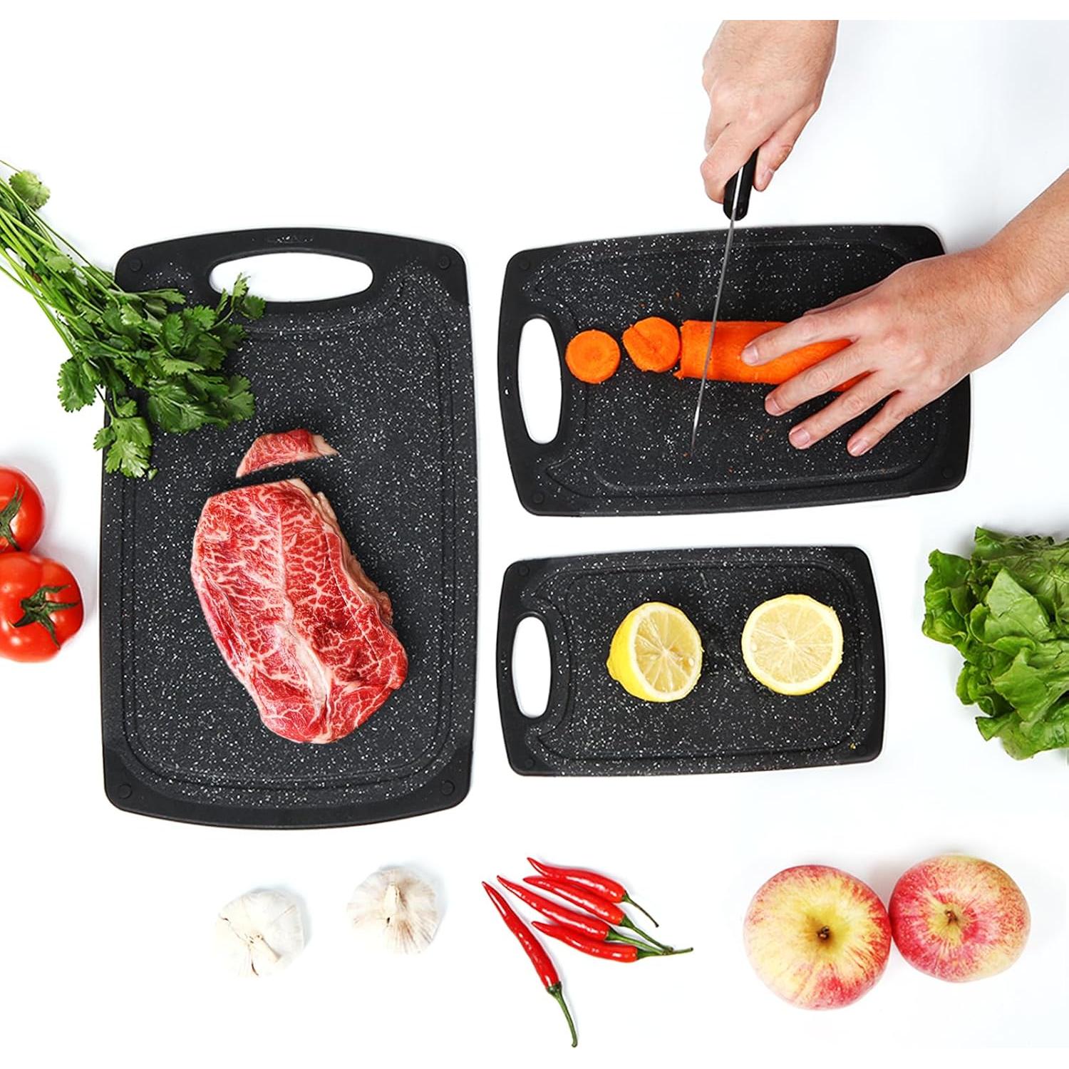 Juego de 3 Tablas de Cortar BETA SPACE Antideslizantes