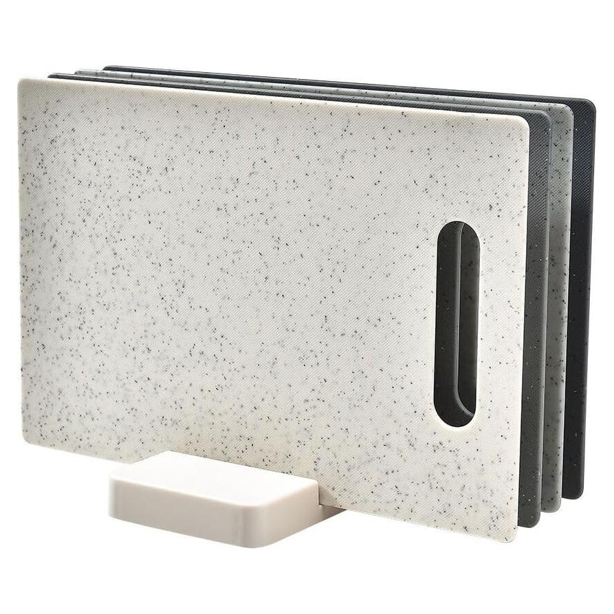 Juego de 4 Tablas de Cortar RICHFANCY con Soporte Antideslizante